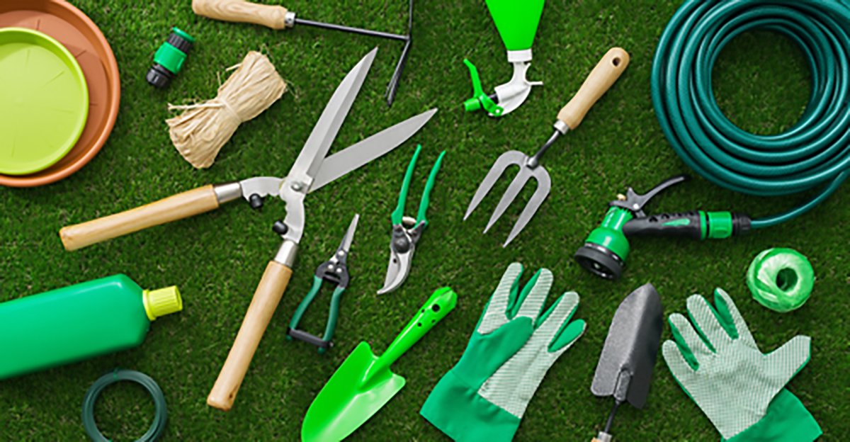 Tools garden on a budget