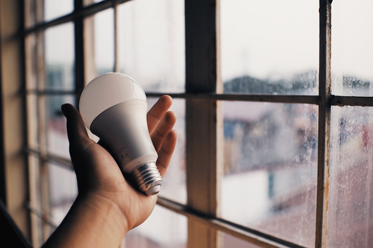 Ambient Solar Corona Resin Light Bulb